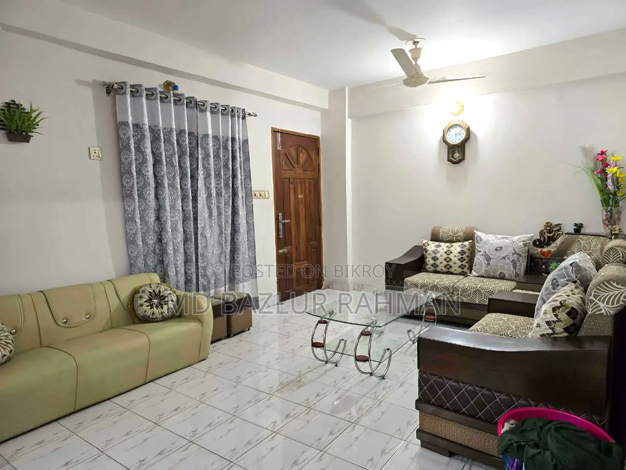 Furnished 3-bedroom Block of Flats in Razia Tower Mirpur for Sale