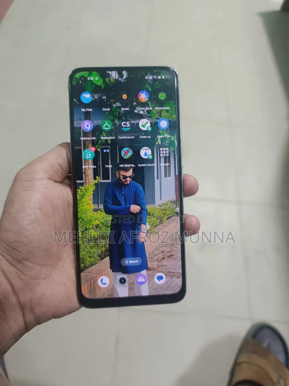 রিয়েলমি ৮ ৫জি ১২৮ জিবি সিলভার