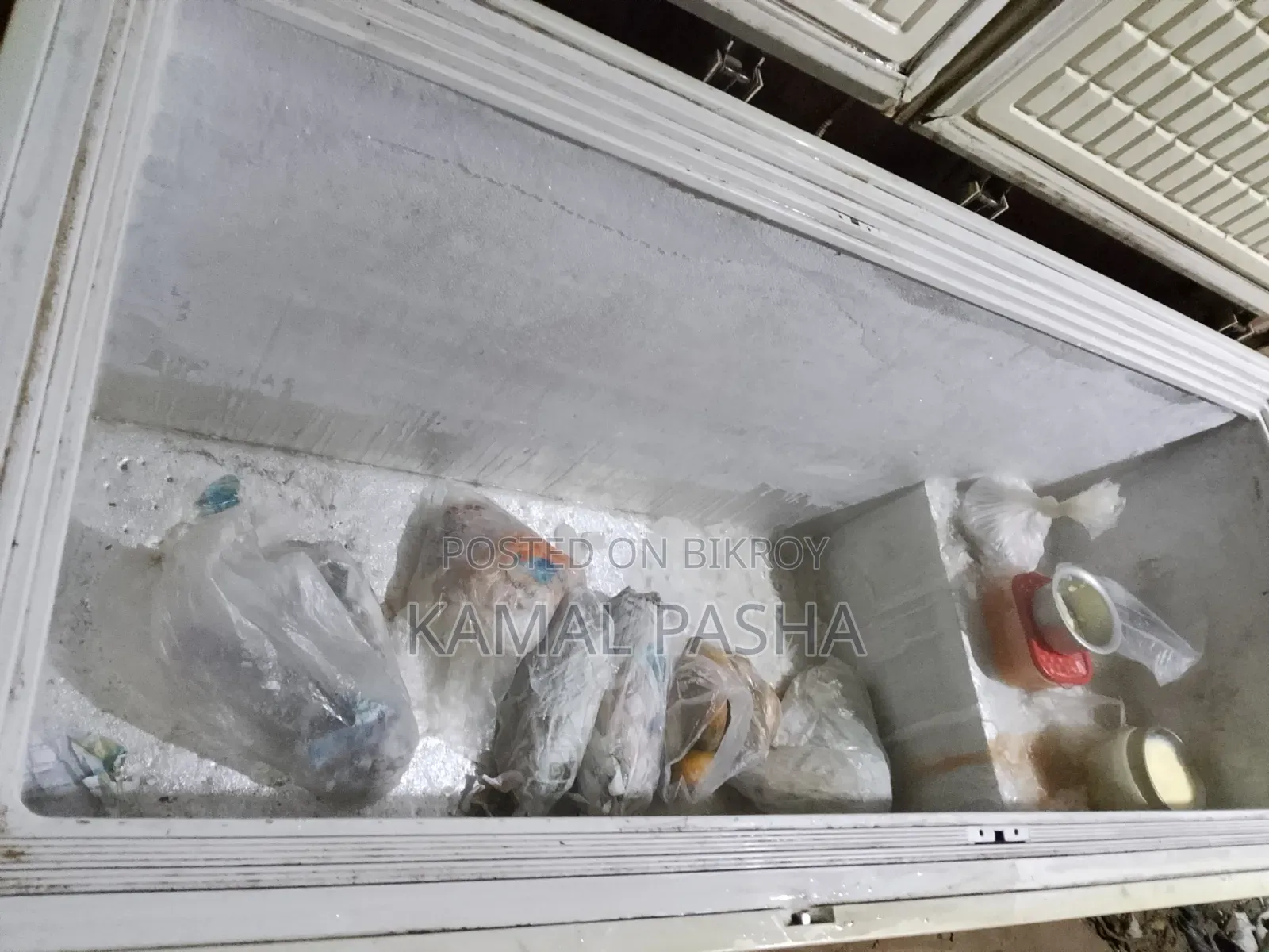 A large refrigerator for sale