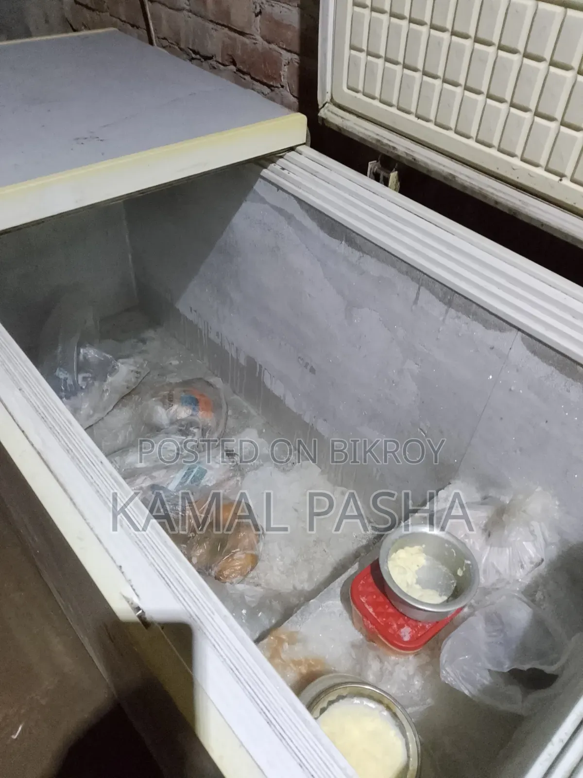 A large refrigerator for sale
