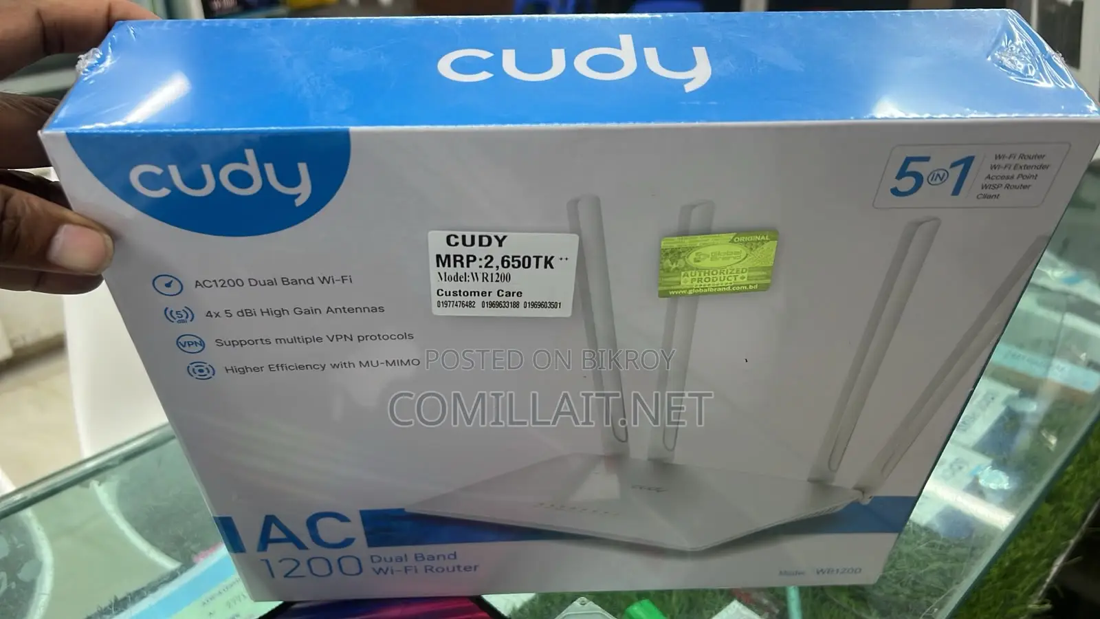 Cudy WR1200 AC1200 Dual Band