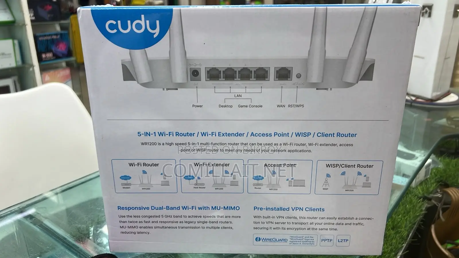 Cudy WR1200 AC1200 Dual Band