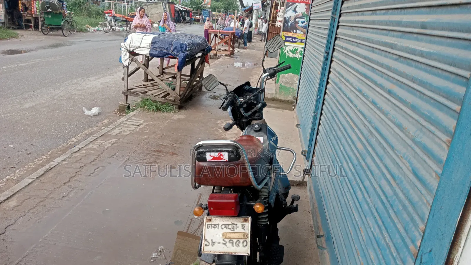 TVS XL 100 Comfort 2022 Blue