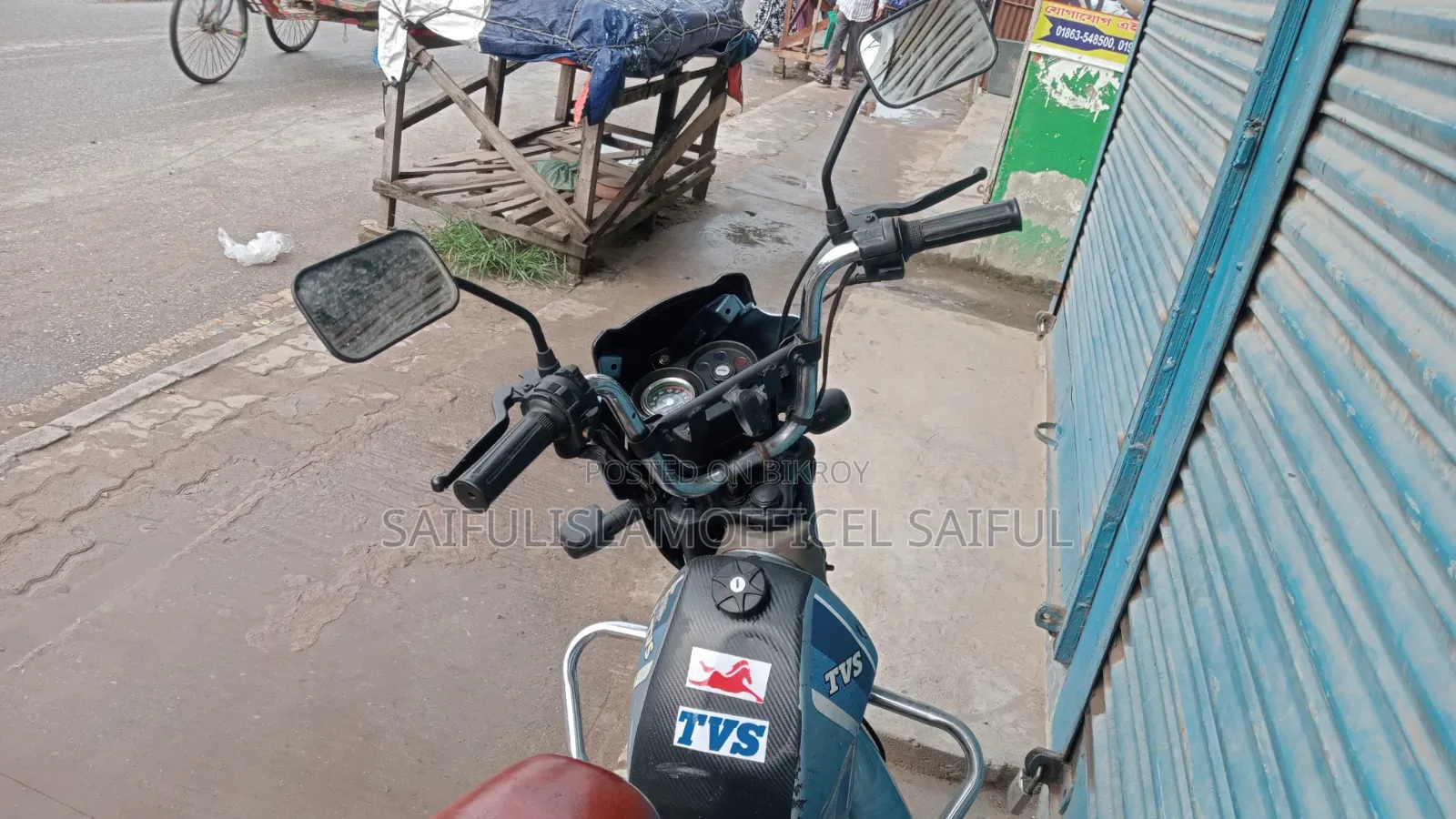 TVS XL 100 Comfort 2022 Blue
