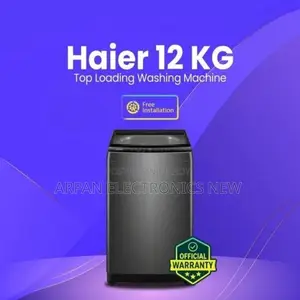 Haier (12 KG) Top Loading Washing Machine Official Warranty!
