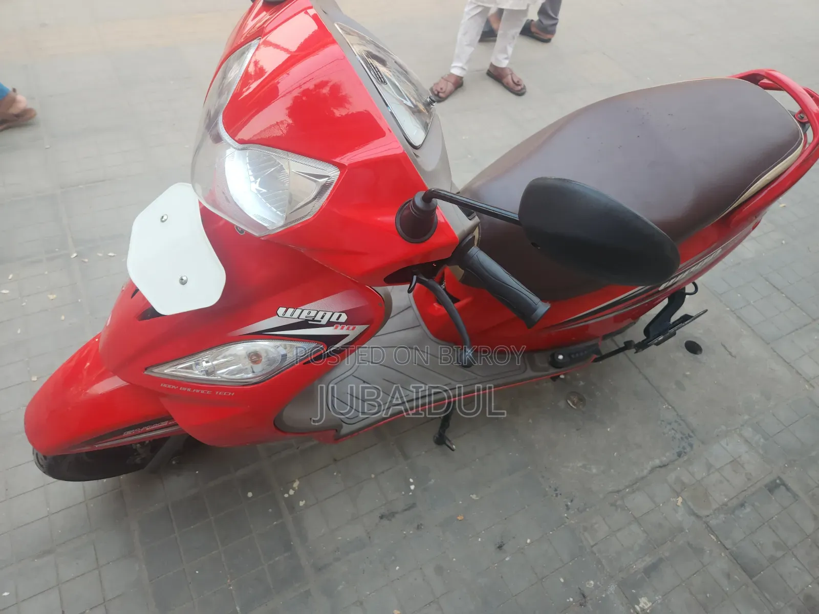 TVS Wego 2023 Red