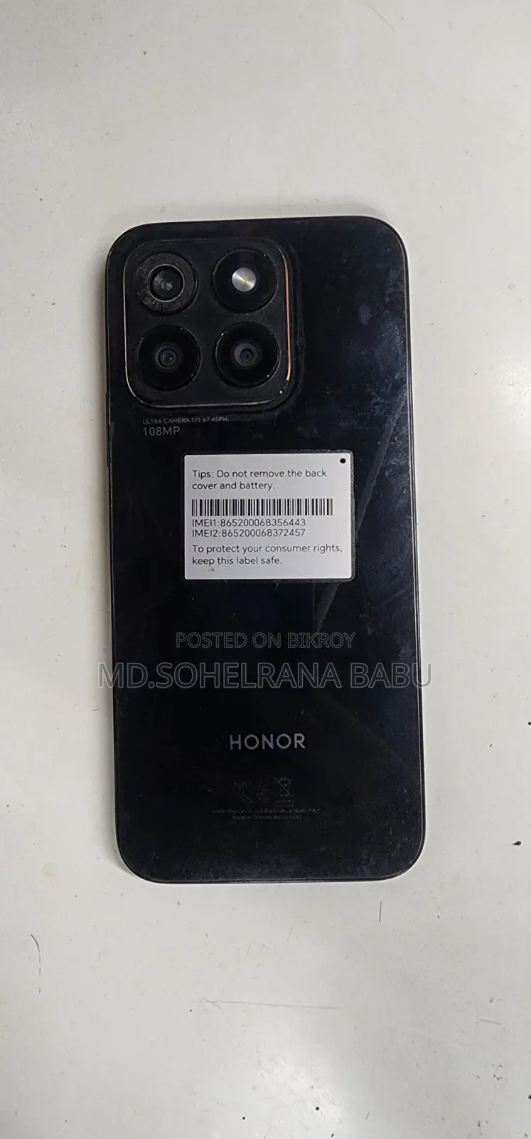 Honor X8b 512 GB Black