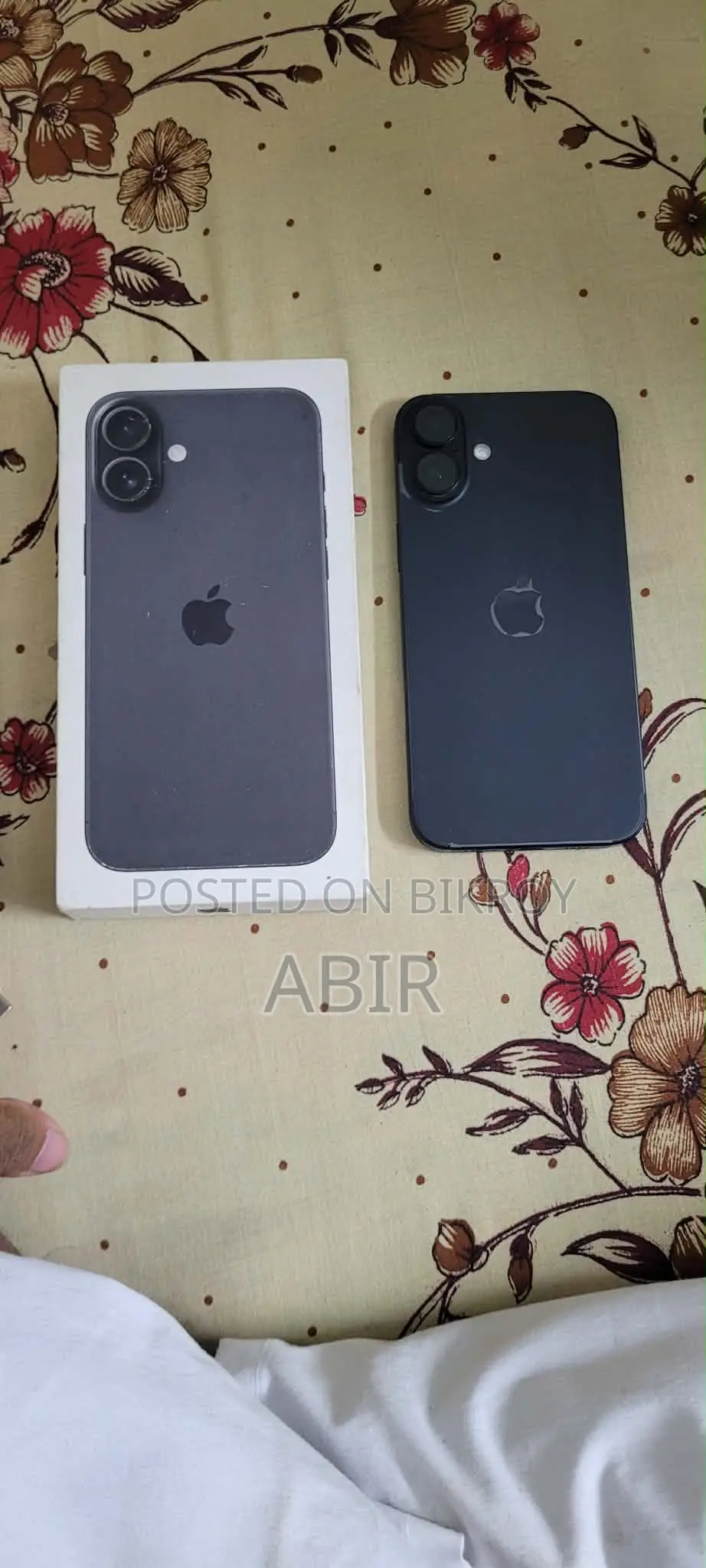 অ্যাপল আইফোন ১৬ প্লাস ১২৮ জিবি ব্ল্যাক