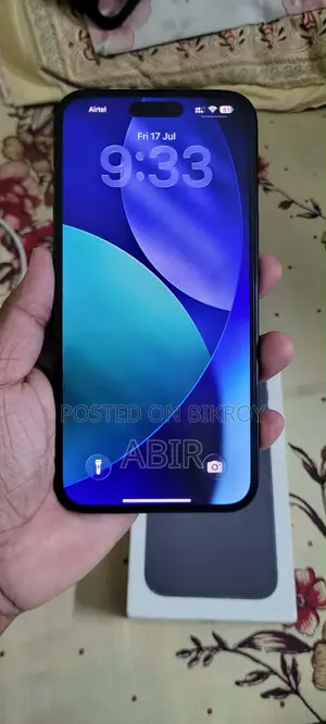 অ্যাপল আইফোন ১৬ প্লাস ১২৮ জিবি ব্ল্যাক