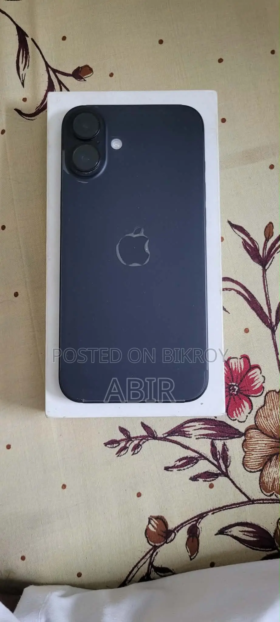 অ্যাপল আইফোন ১৬ প্লাস ১২৮ জিবি ব্ল্যাক