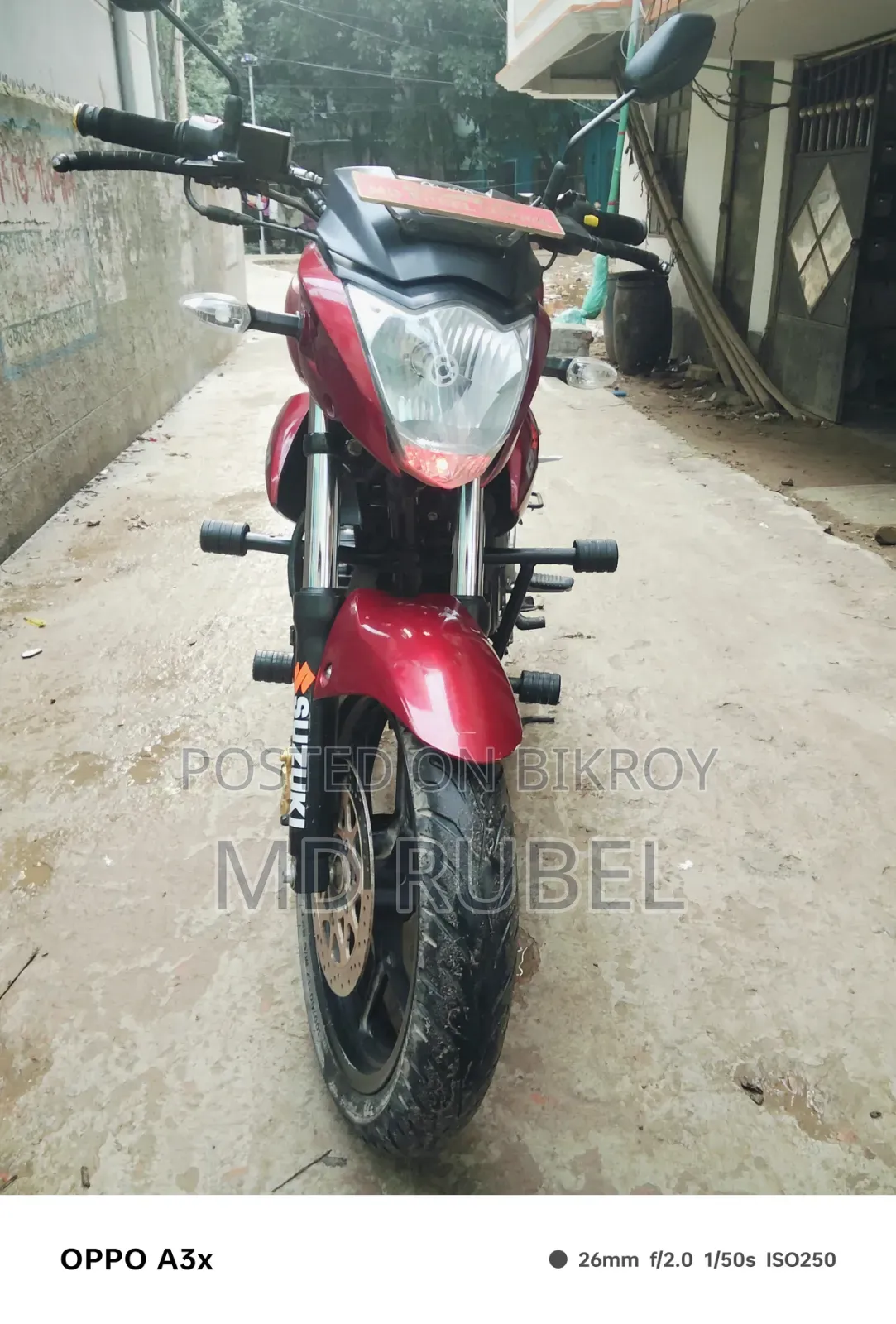 Suzuki Gixxer 2021 Red