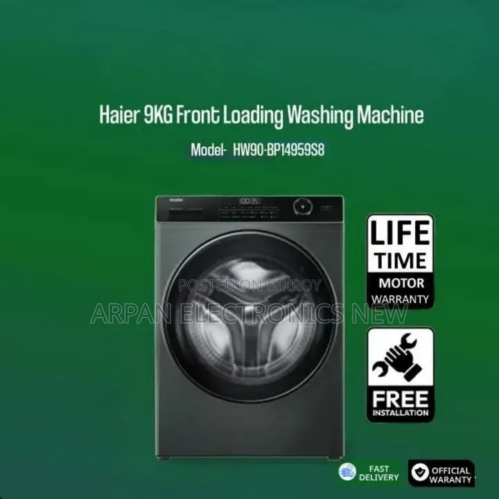 Haier 9 KG Washing Machine at an incredibly low price
