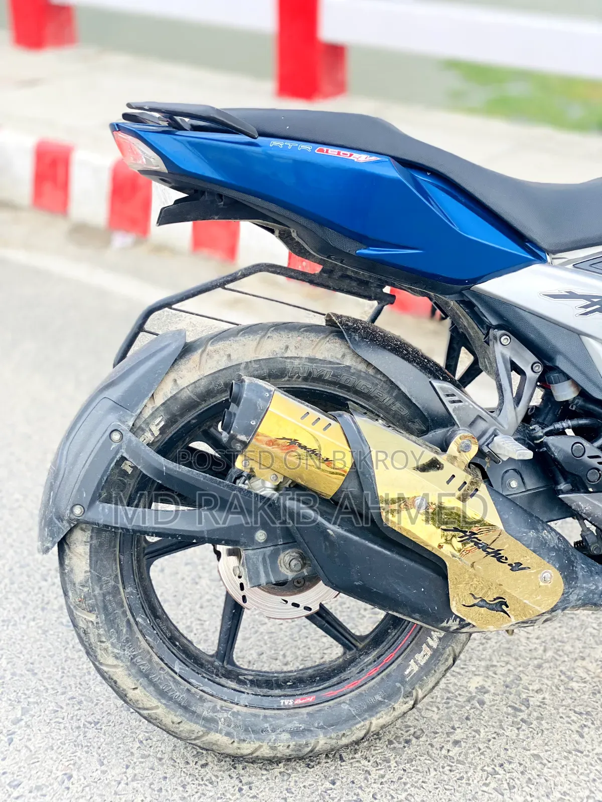 TVS Apache RTR 160 4V 2021 Beige