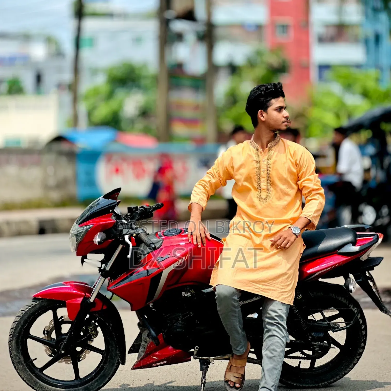 TVS Apache RTR 160 2V 2018 Red