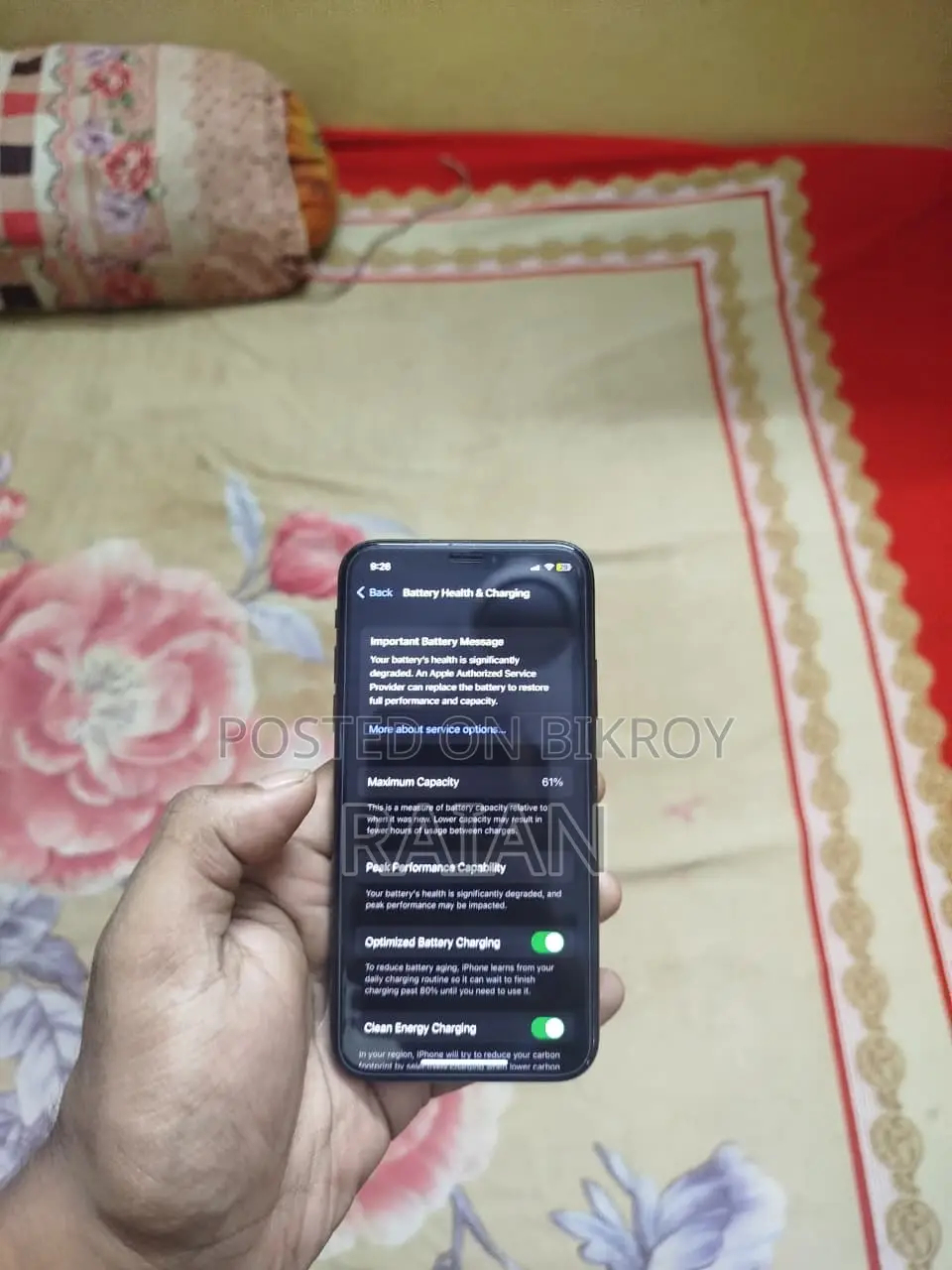 Apple iPhone X 256 GB Black