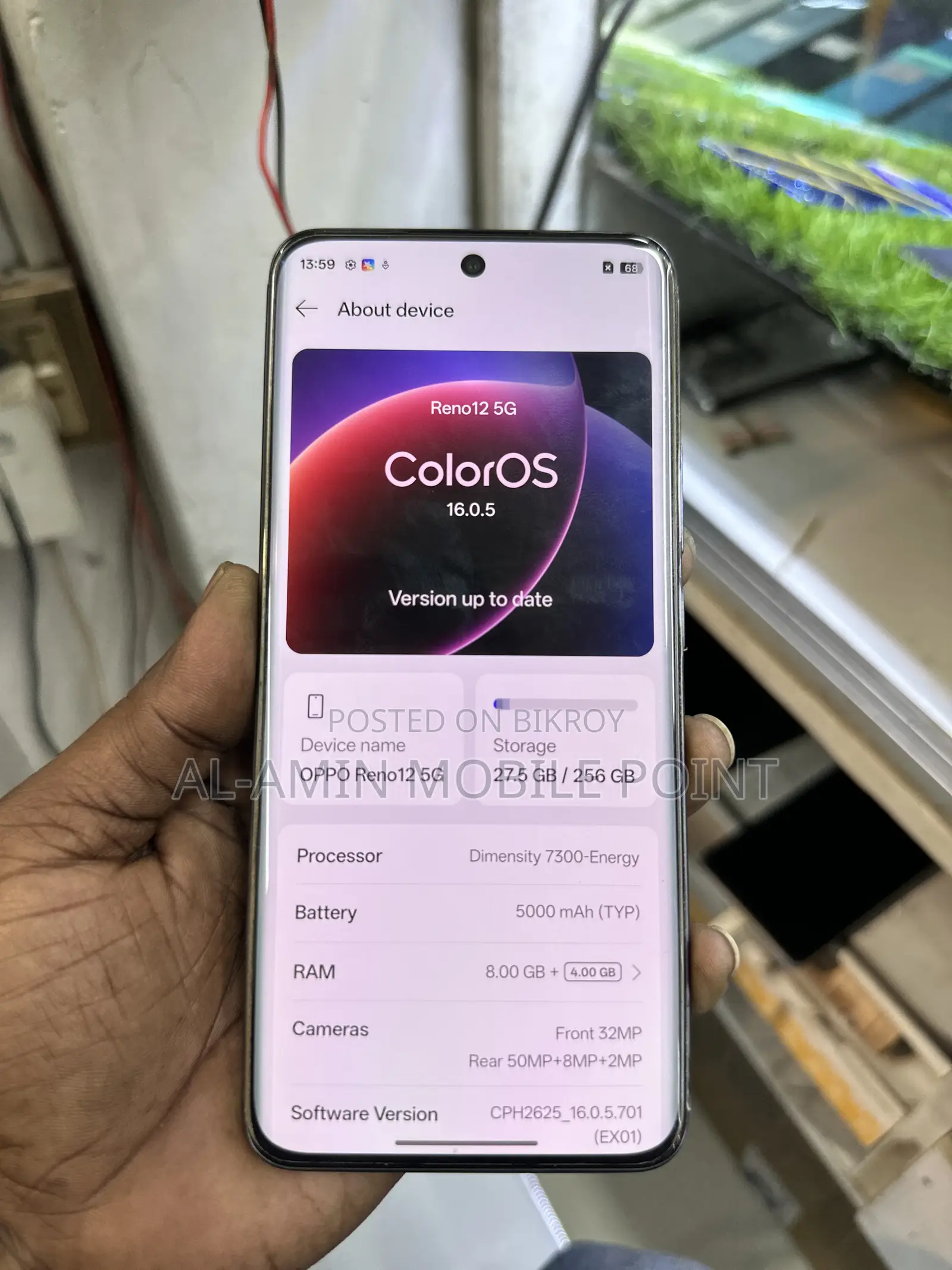 Oppo Reno 12 5G 256 GB Black
