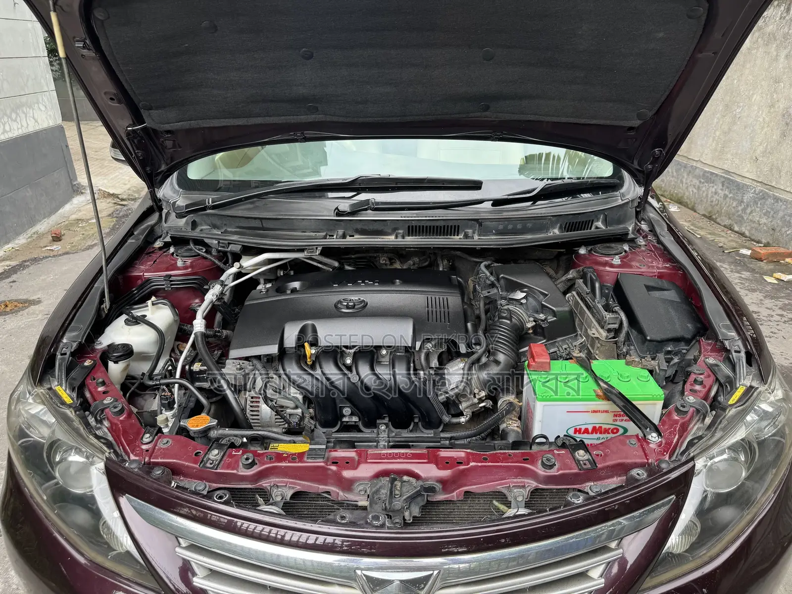 Toyota Allion 2012 Maroon
