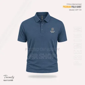 রয়্যাল চায়না মার্সারাইজড প্রিমিয়াম পোলো শার্ট