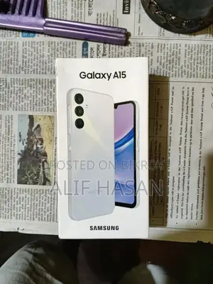 স্যামসাং গ্যালাক্সি এ১৫ ১২৮ জিবি সাদা