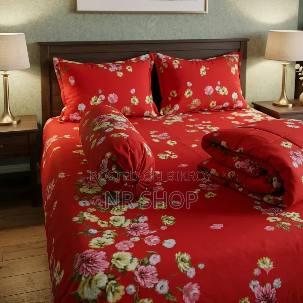 Luxury 5 Piece Bedding Comforter Set