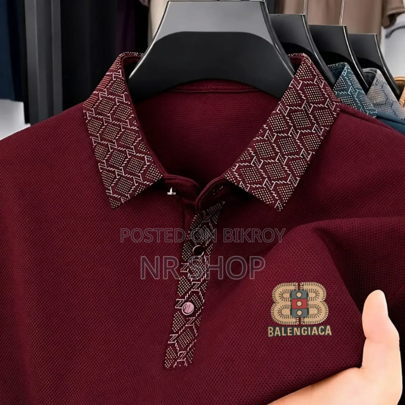 সিগনেচার প্রিমিয়াম চায়না স্টিকার পোলো শার্ট