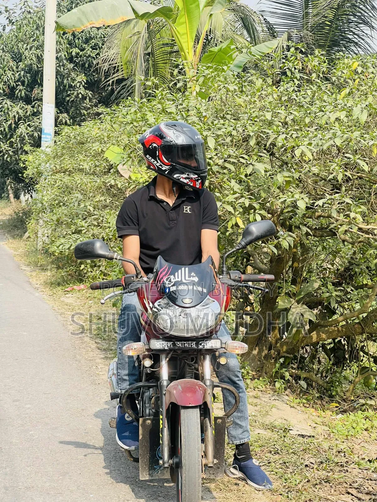 Bajaj Discover 100 2019 Red