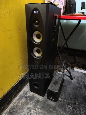 F D T-60x টাওয়ার স্পিকার (মাইক্রোফোন সহ)