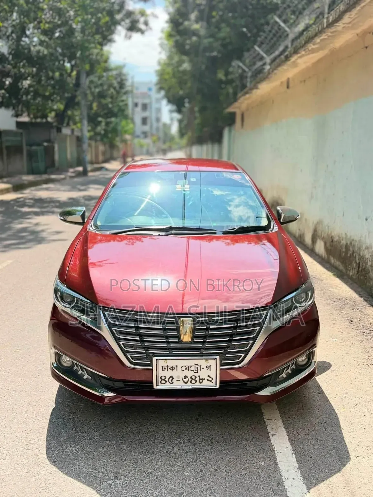 Toyota Premio 2017 Maroon