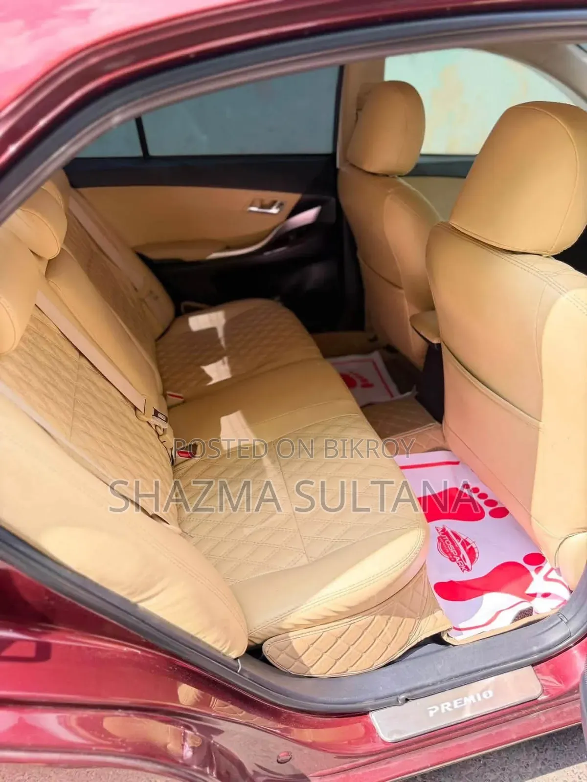Toyota Premio 2017 Maroon