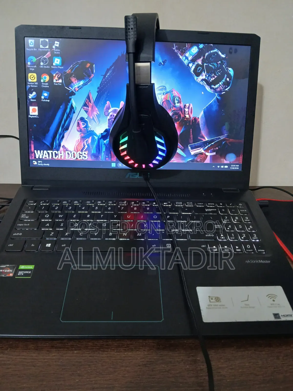 Laptop ASUS Vivobook 14 16GB AMD Ryzen 5 SSD 512GB