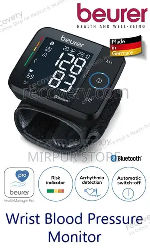 Beurer Wrist Blood Pressure Monitor With Bluetooth BC54