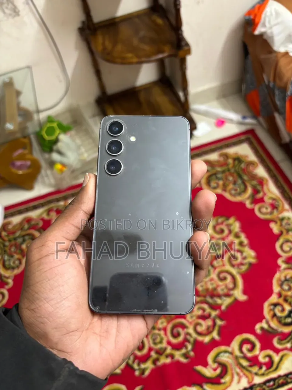 স্যামসাং গ্যালাক্সি এস২৪ ২৫৬ জিবি ব্ল্যাক