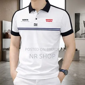 Half sleeve polo shirt suitable for daily and casual use