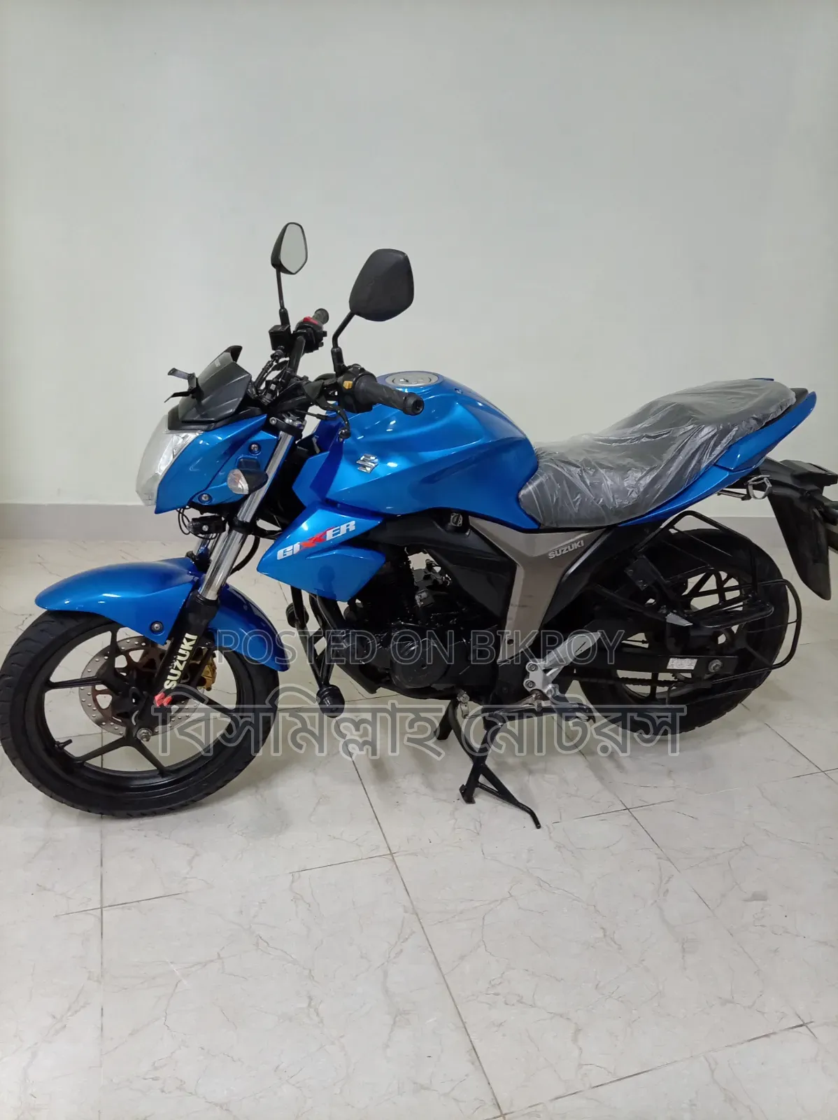Suzuki Gixxer Monotone 2022 Blue