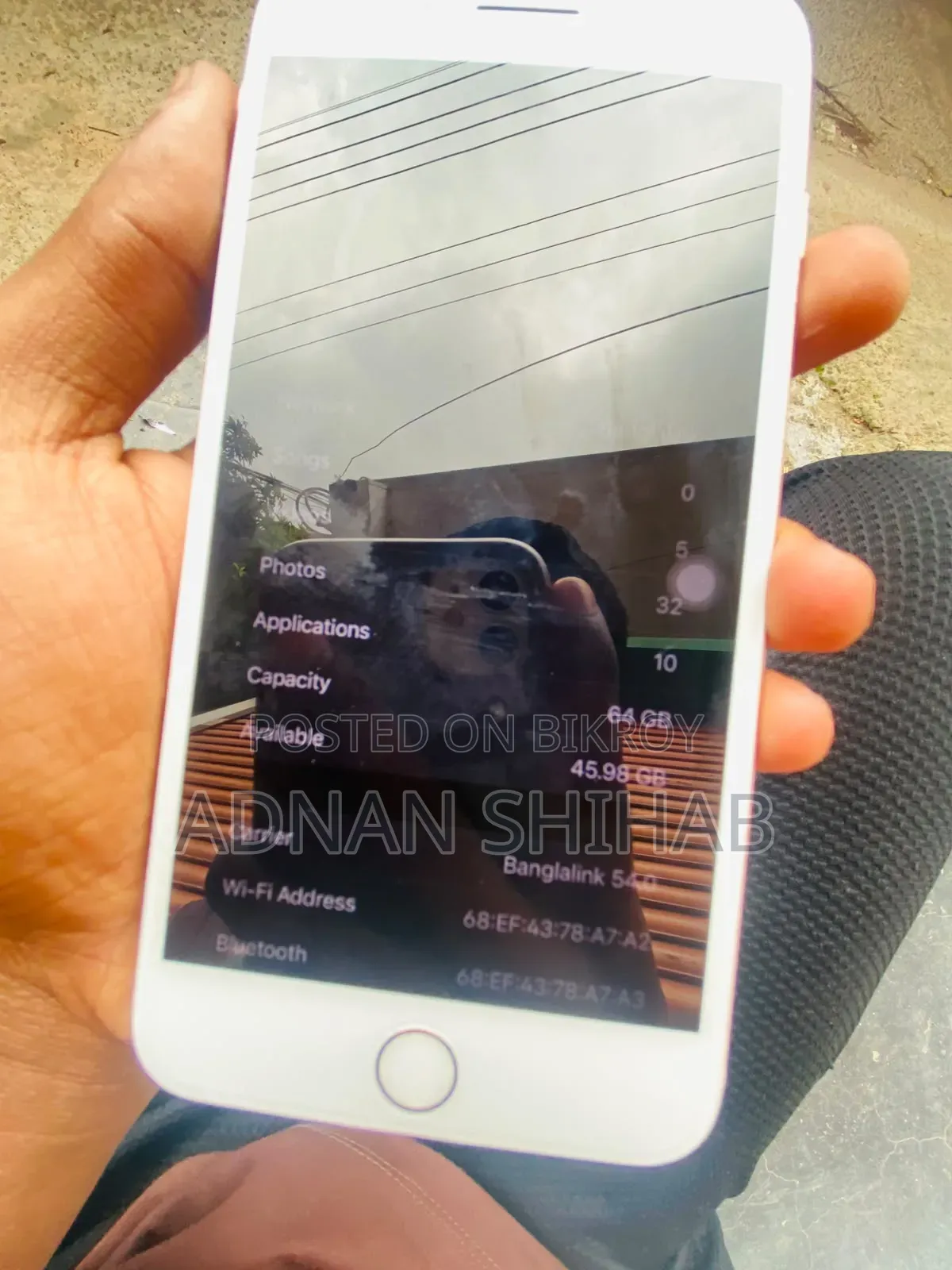 অ্যাপল আইফোন ৮ প্লাস ৬৪ জিবি রোজ গোল্ড