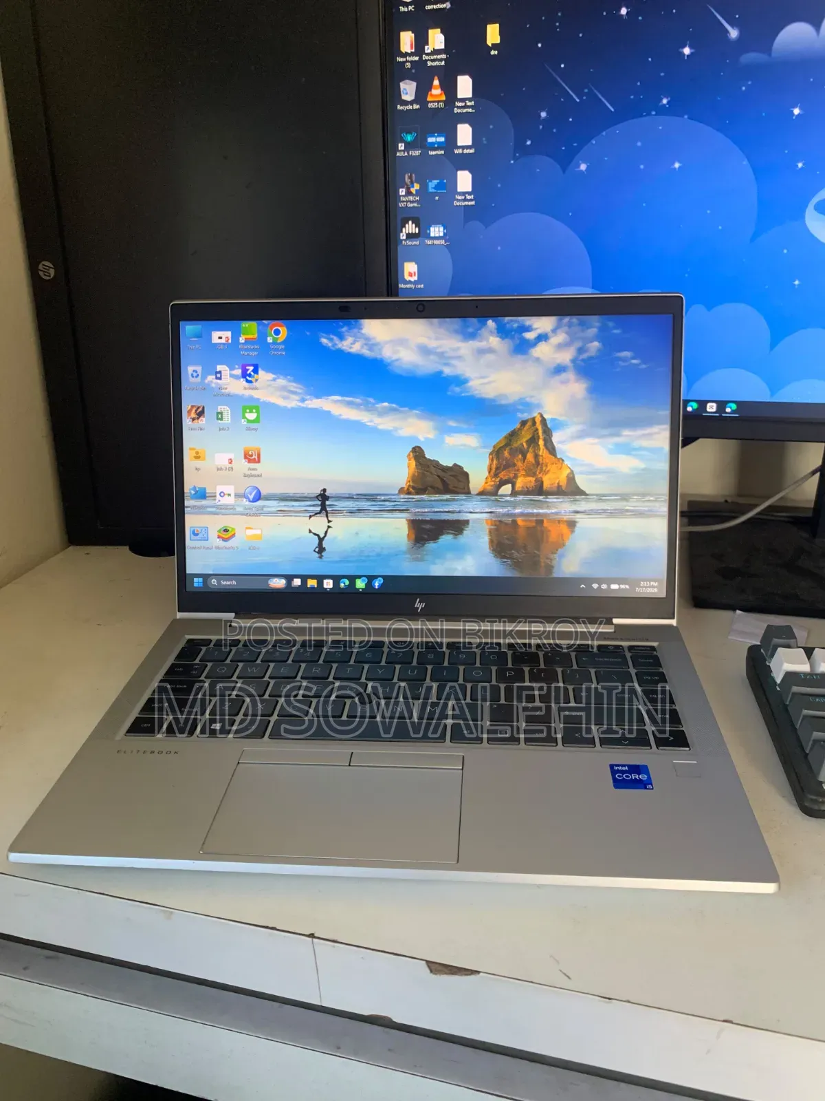 ল্যাপটপ HP EliteBook 840 G8 16GB Intel Core I5 SSD 512GB