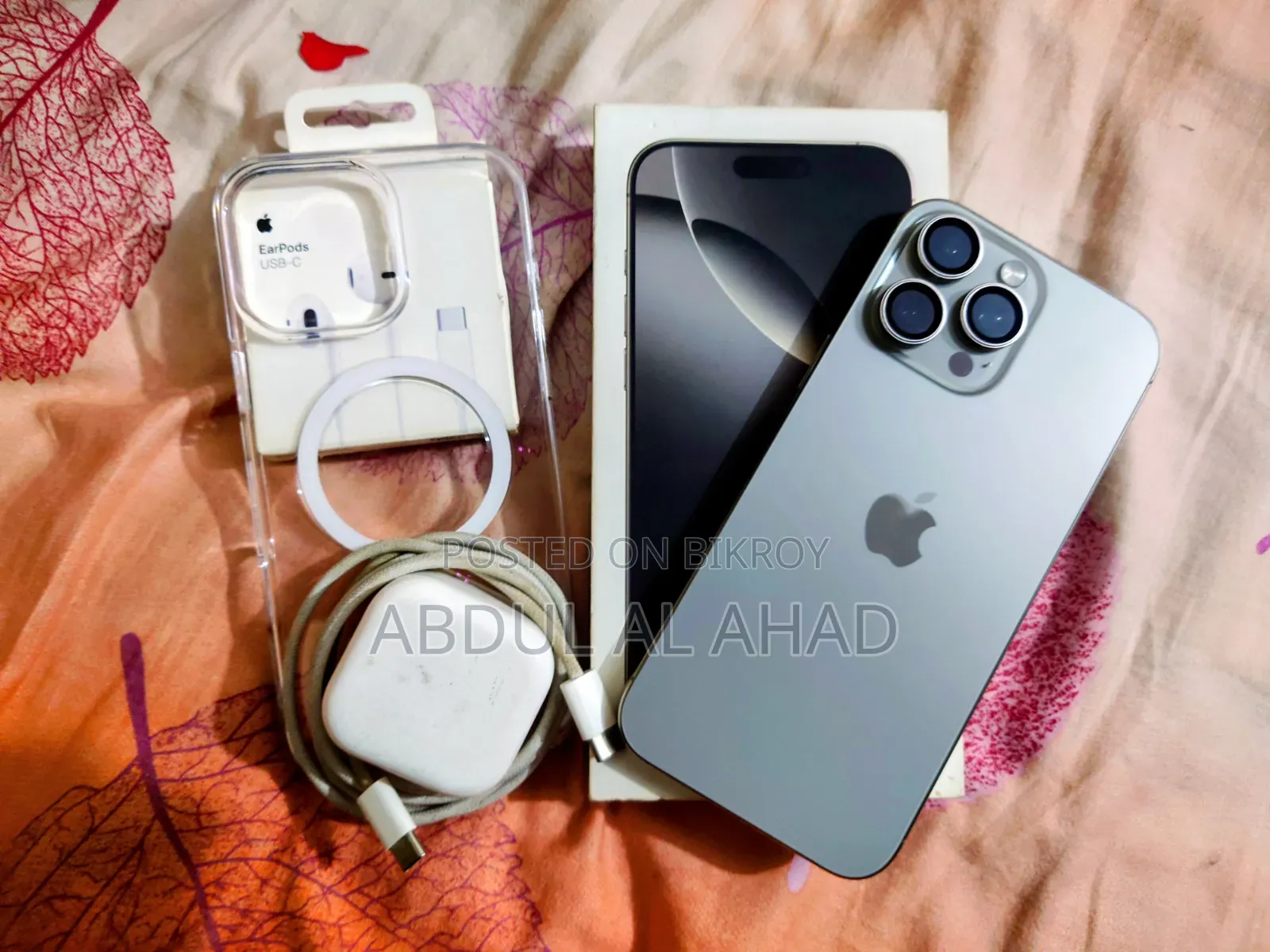 New Apple iPhone 16 Pro Max 256 GB Silver