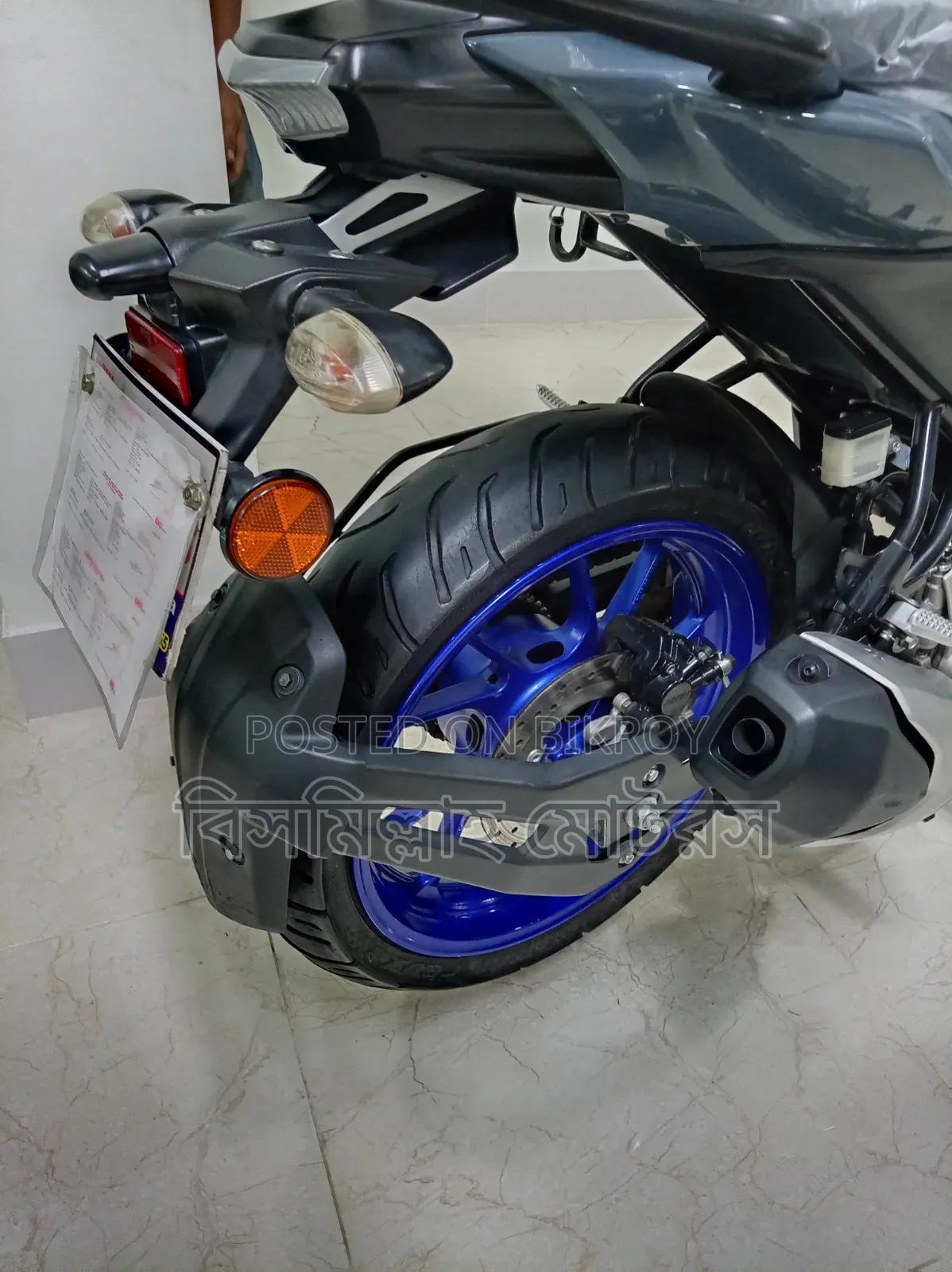 New Yamaha FZS V3 2024 Gray