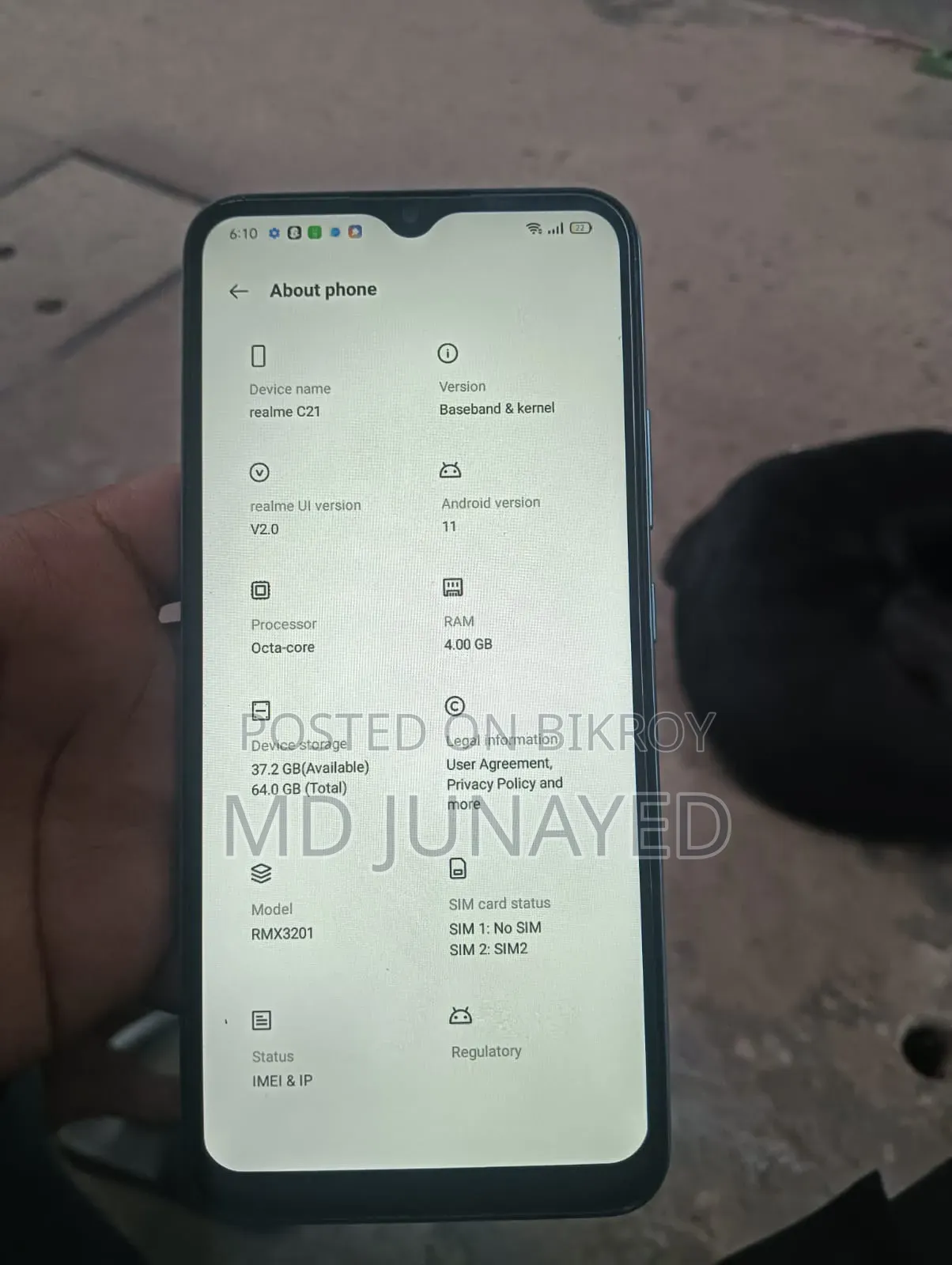 Realme C21Y 64 GB Blue