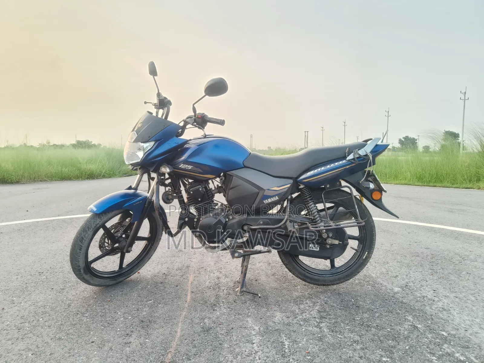 ইয়ামাহা স্যালুটো ১২৫ ২০২৩ ব্লু