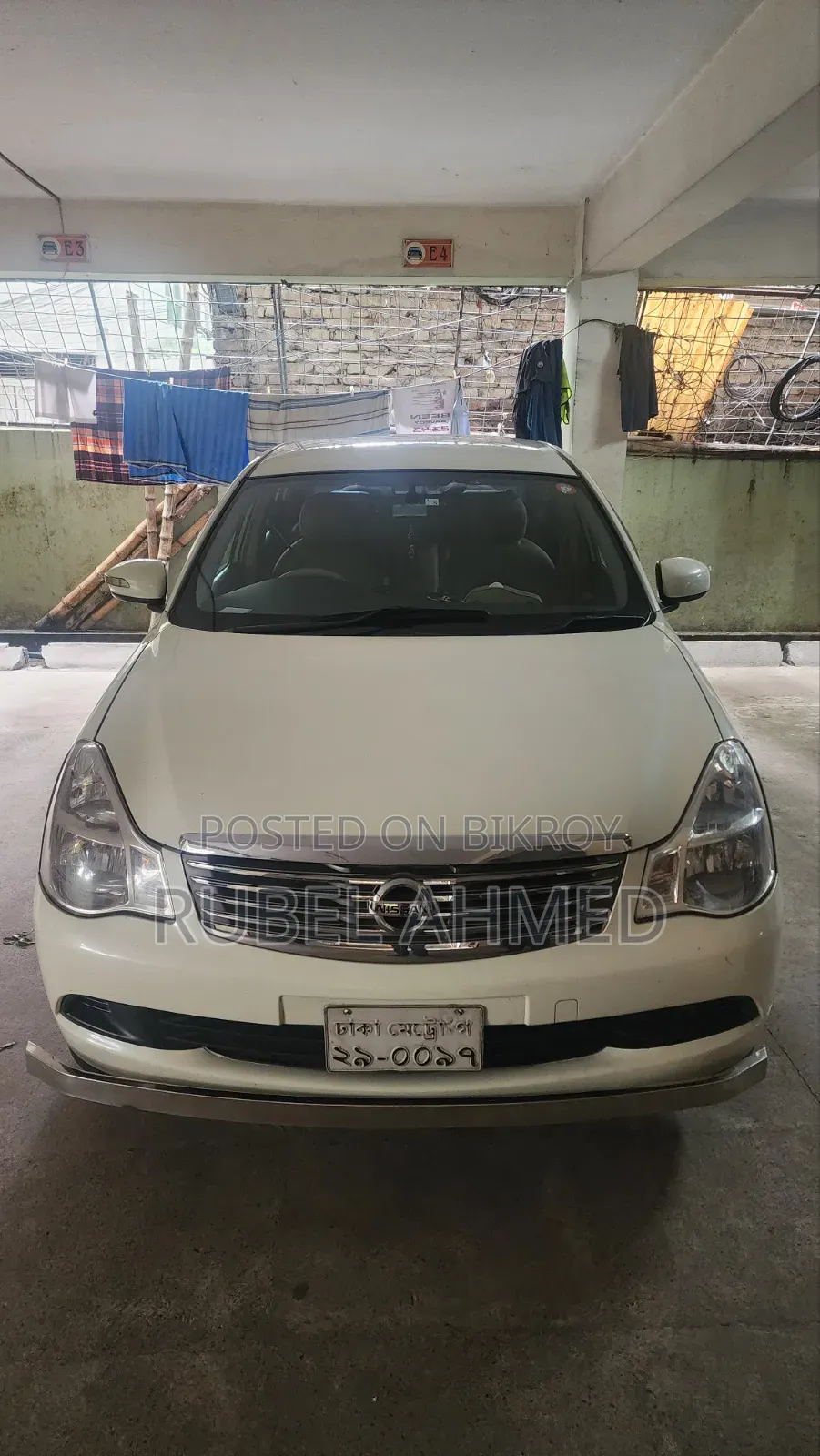 নিসান ব্লুবার্ড ২০০৮ সাদা