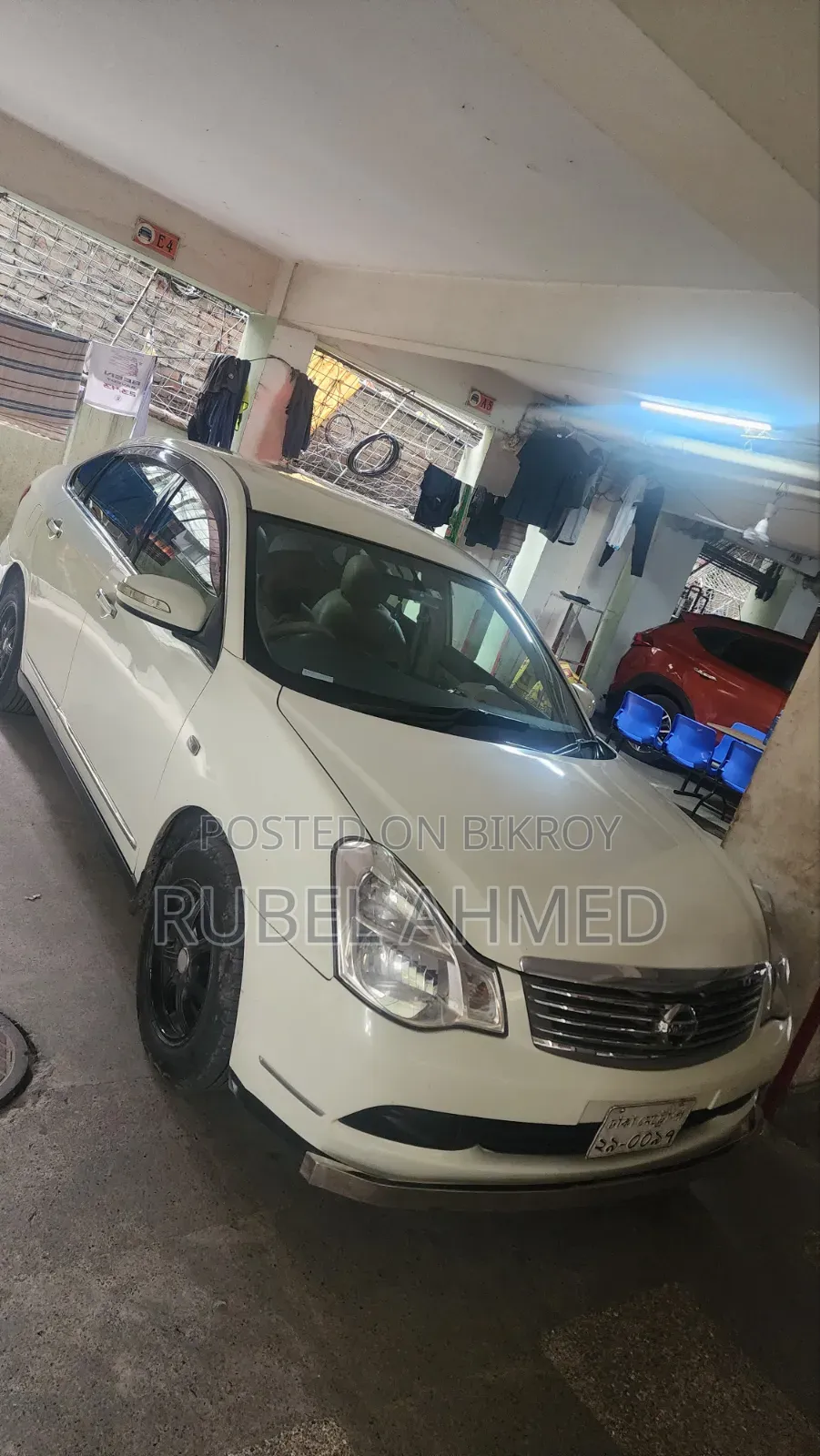 নিসান ব্লুবার্ড ২০০৮ সাদা