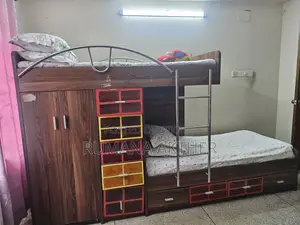 Excellent Partex Board Bunk Bed (with storage) for sale