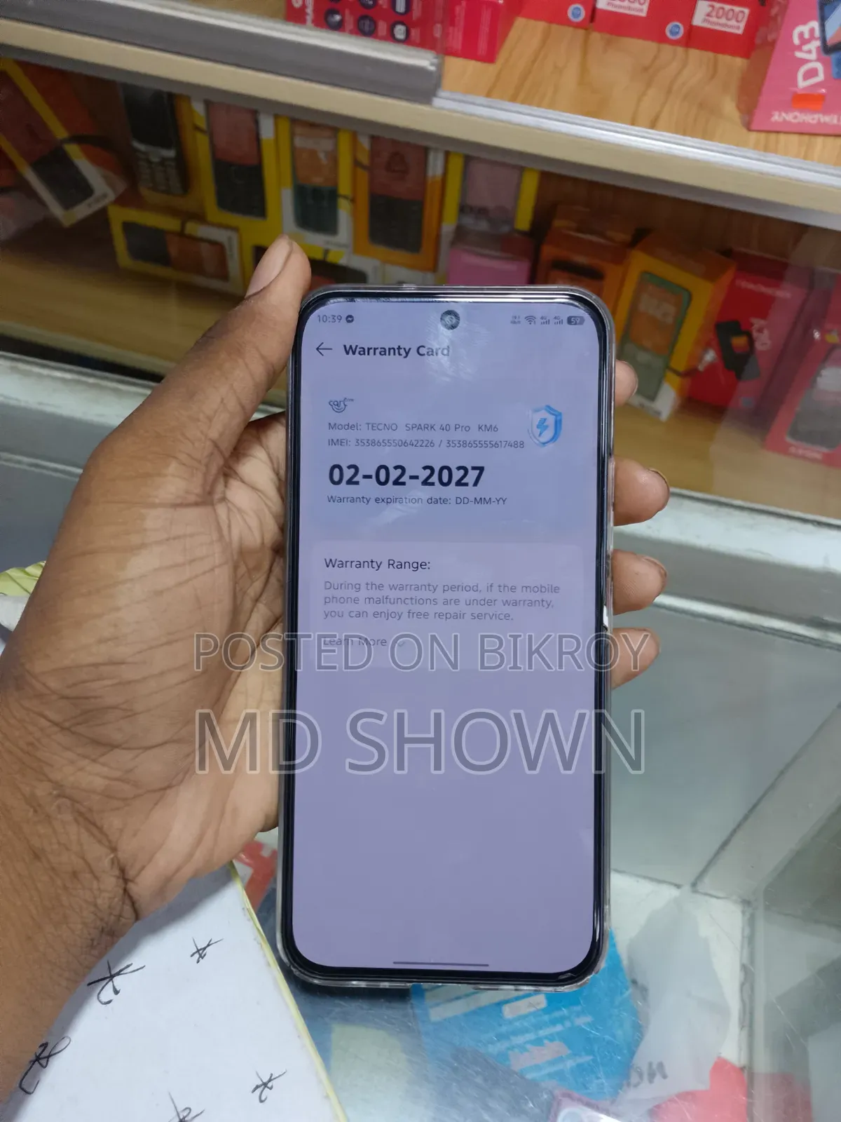 Tecno Spark 40 Pro 128 GB Black