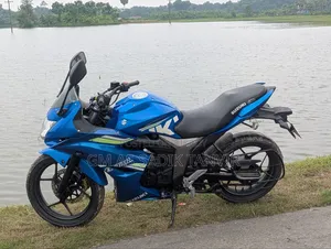 নতুন সুজুকি জিক্সার মনোটোন ২০২৩ নীল