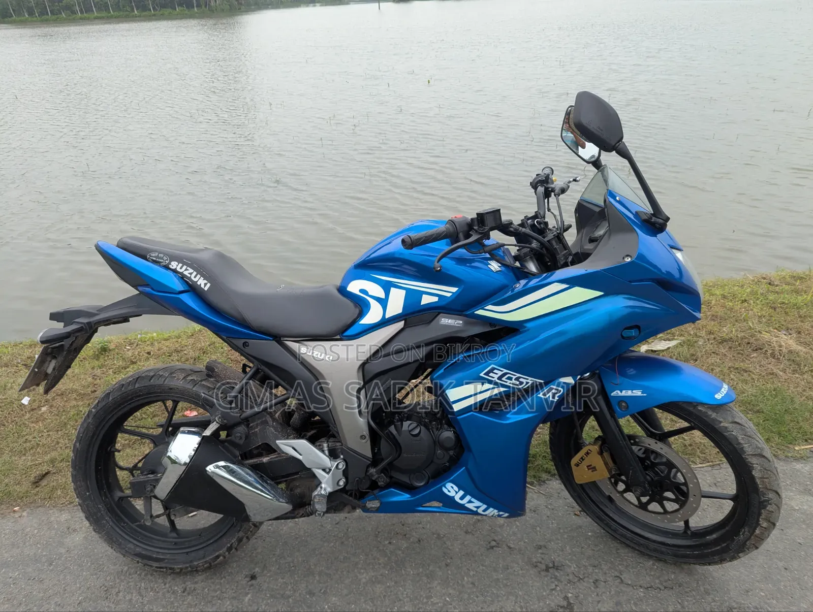 New Suzuki Gixxer Monotone 2023 Blue