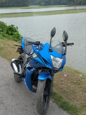 New Suzuki Gixxer Monotone 2023 Blue