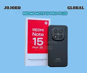 New Xiaomi Redmi Note 15 Pro+ 256 GB Black