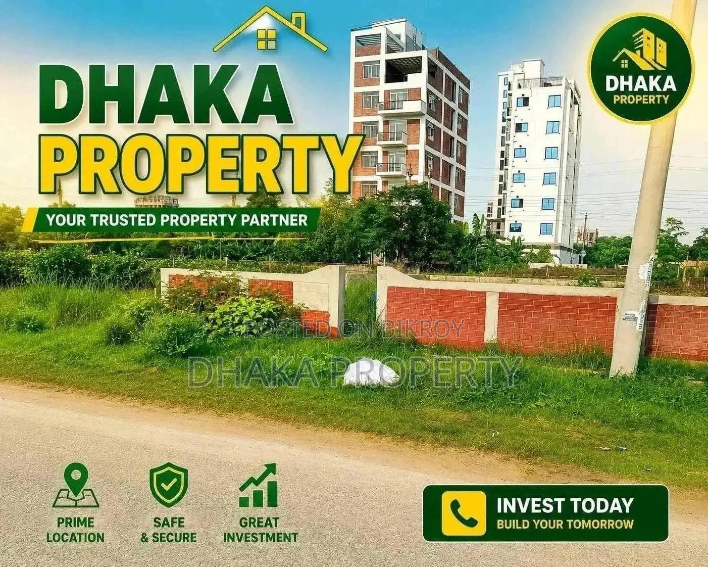 60ft Road 6 Katha Park North at Sector-16/I