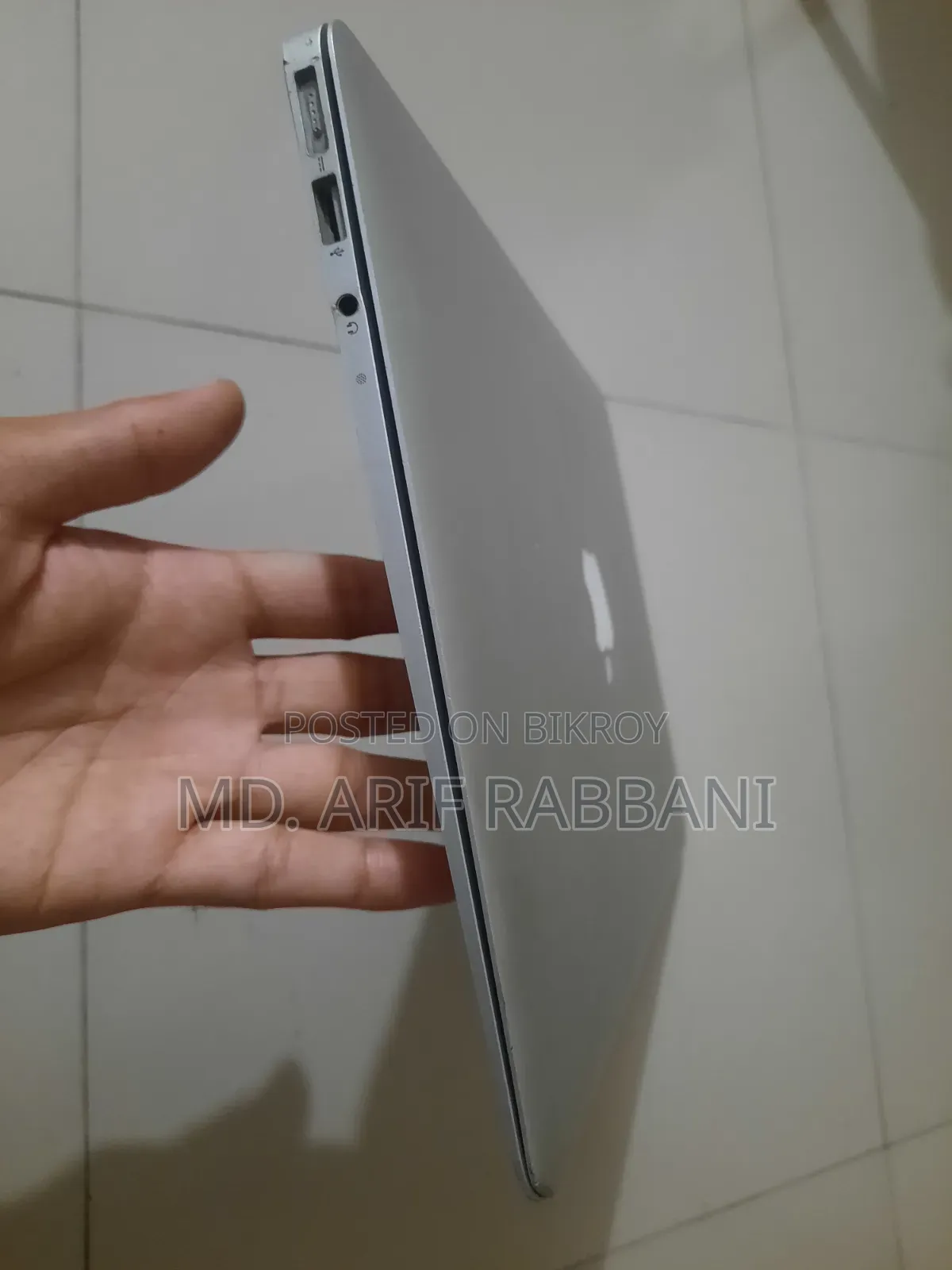 ল্যাপটপ অ্যাপল ম্যাকবুক এয়ার 4GB ইন্টেল কোর i5 HDD+SSD 128GB